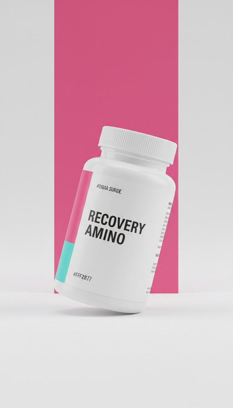 Cápsulas de aminoácidos para recuperación rápida