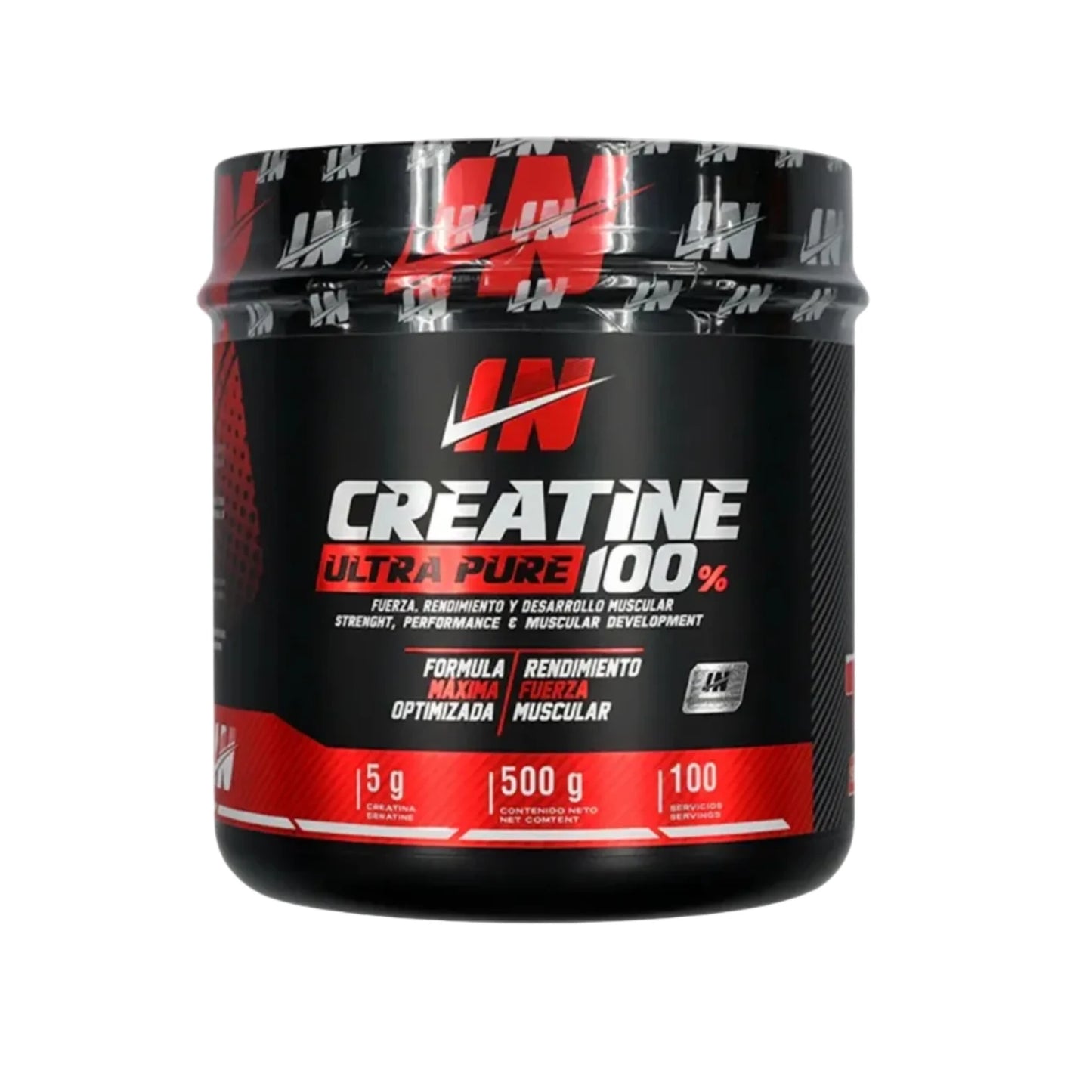 Creatina Ultra Pure Iron Nutrition - 100 Servicios
