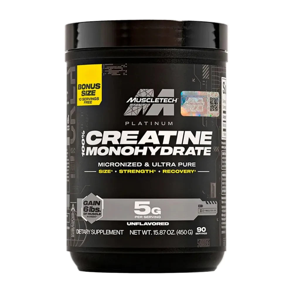 Creatina Platinum MuscleTech - 90 Servicios