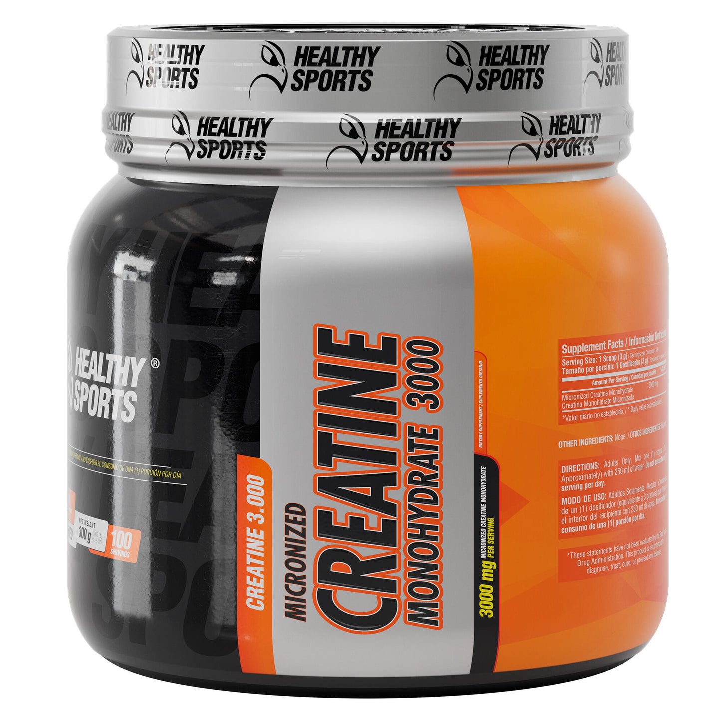 Creatina Monohidratada Healthy Sports